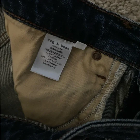 Like new Rag and Bone Cate dark jeans - Picture 8 of 12